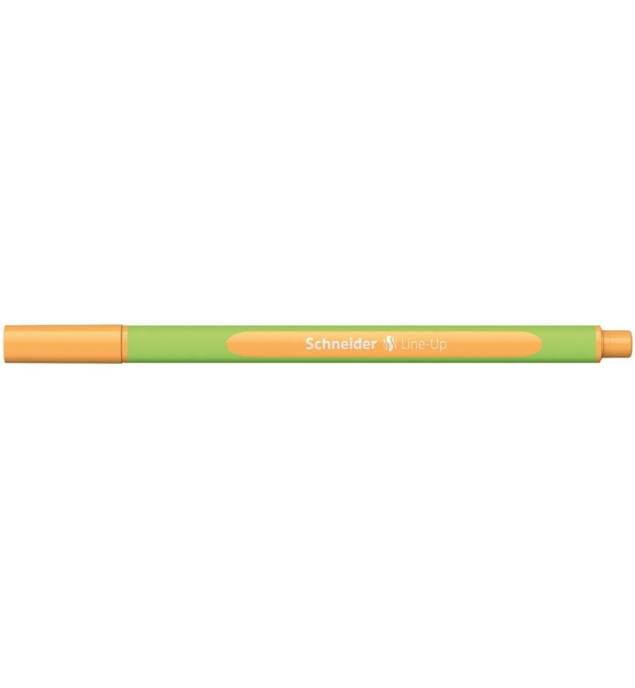 SCHNEIDER - Fineliner Line-Up 0.4 mm, Orange fluo, 10 pièces
