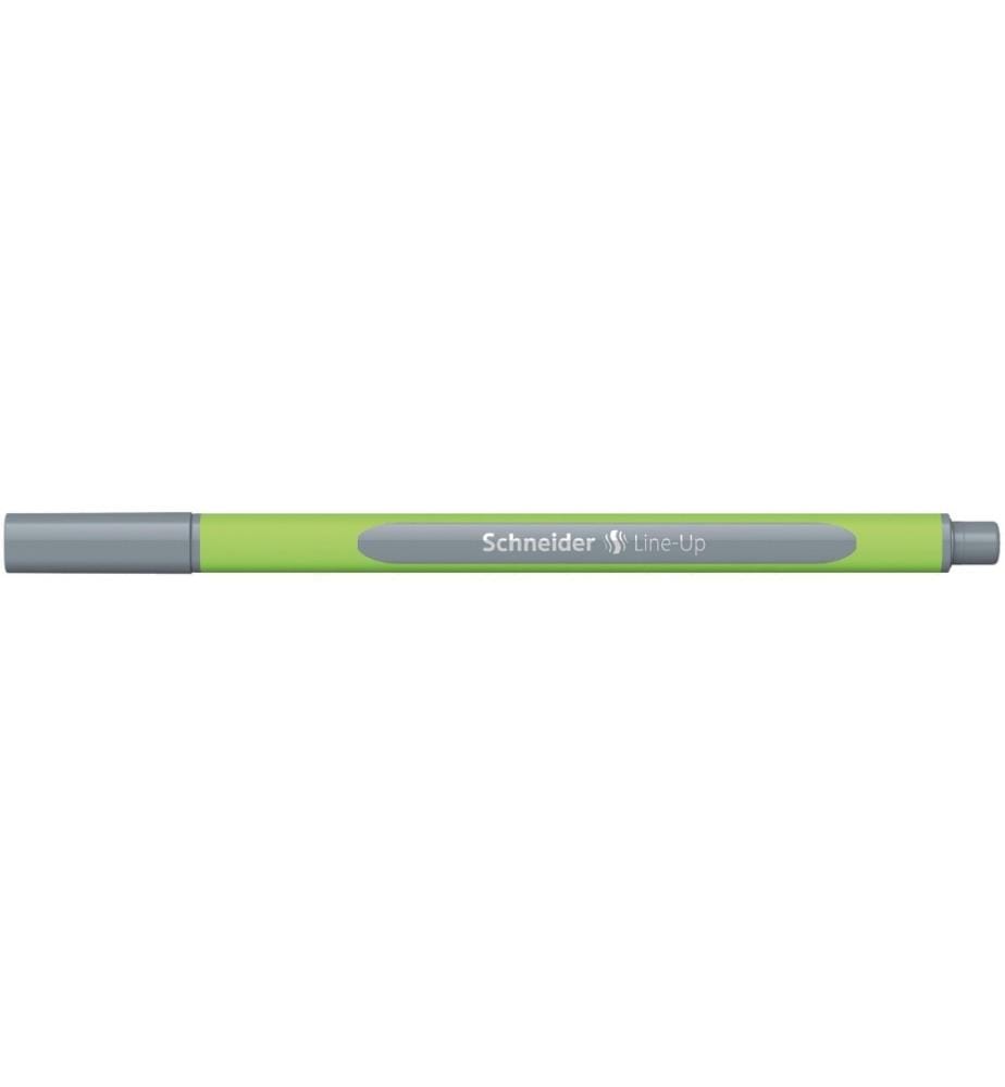 SCHNEIDER - Fineliner Line-Up 0.4 mm, Anthrazit, 10 Stück