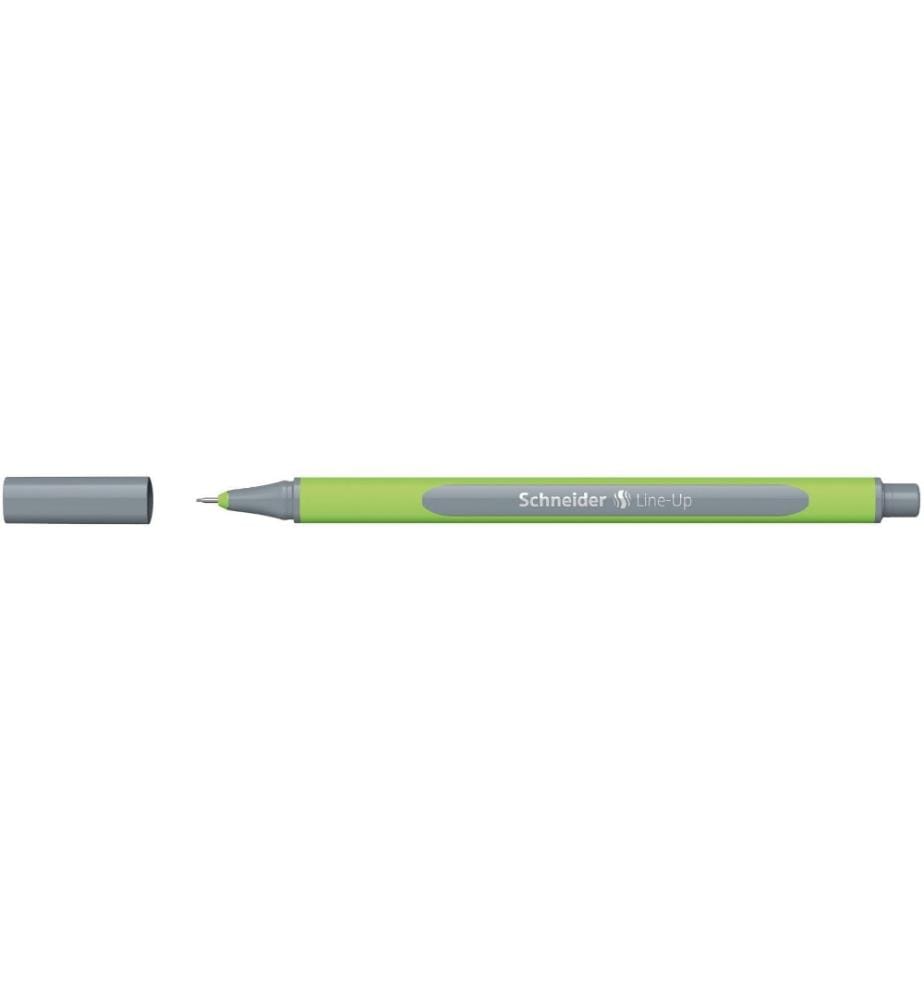 SCHNEIDER - Fineliner Line-Up 0.4 mm, Anthracite, 10 pièces