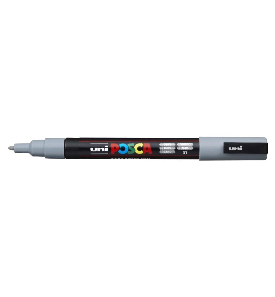 UNI - Marqueur indélébile POSCA 0.9-1.3 mm gris