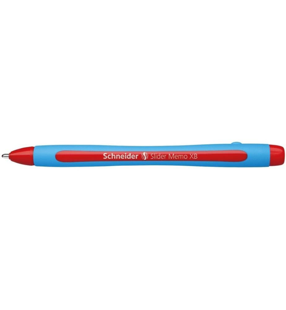 SCHNEIDER - Kugelschreiber Slider Memo Rot, 1 Stück
