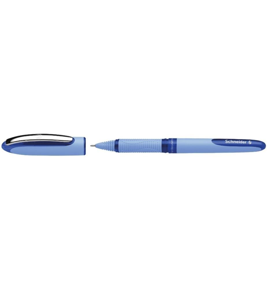 SCHNEIDER - Roller encre One Hybrid N 0.5 mm, Bleu, 1 pièce