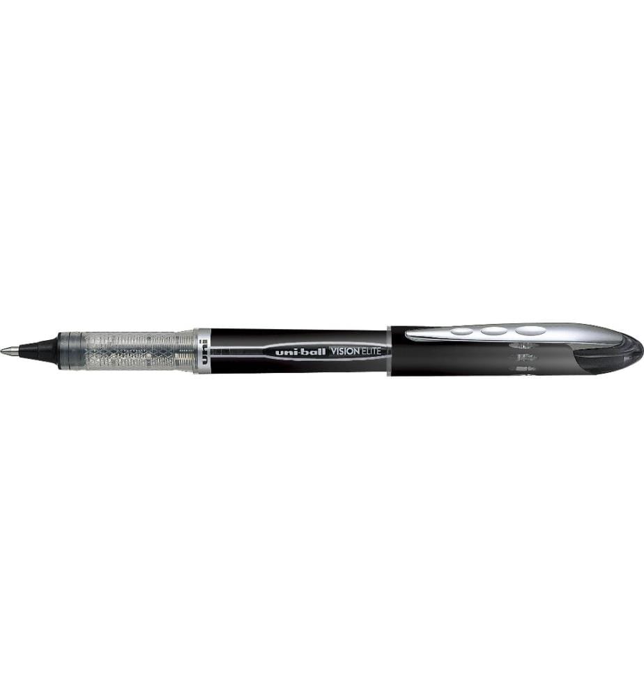 UNI - Roller encre Vision Elite 0.8 mm, Noir