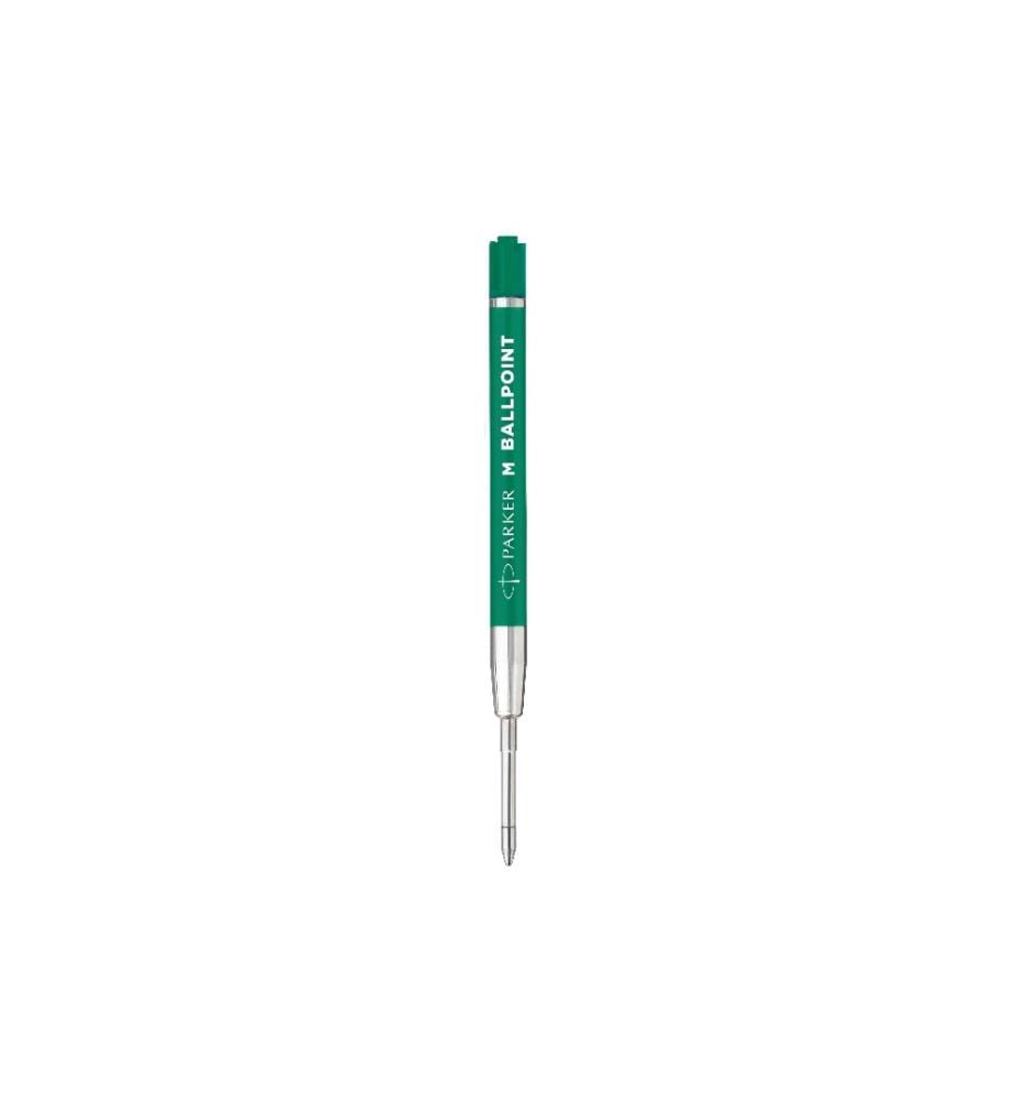 PARKER - Mine de crayon Quinkflow moyen (M), Vert, 2 pièces
