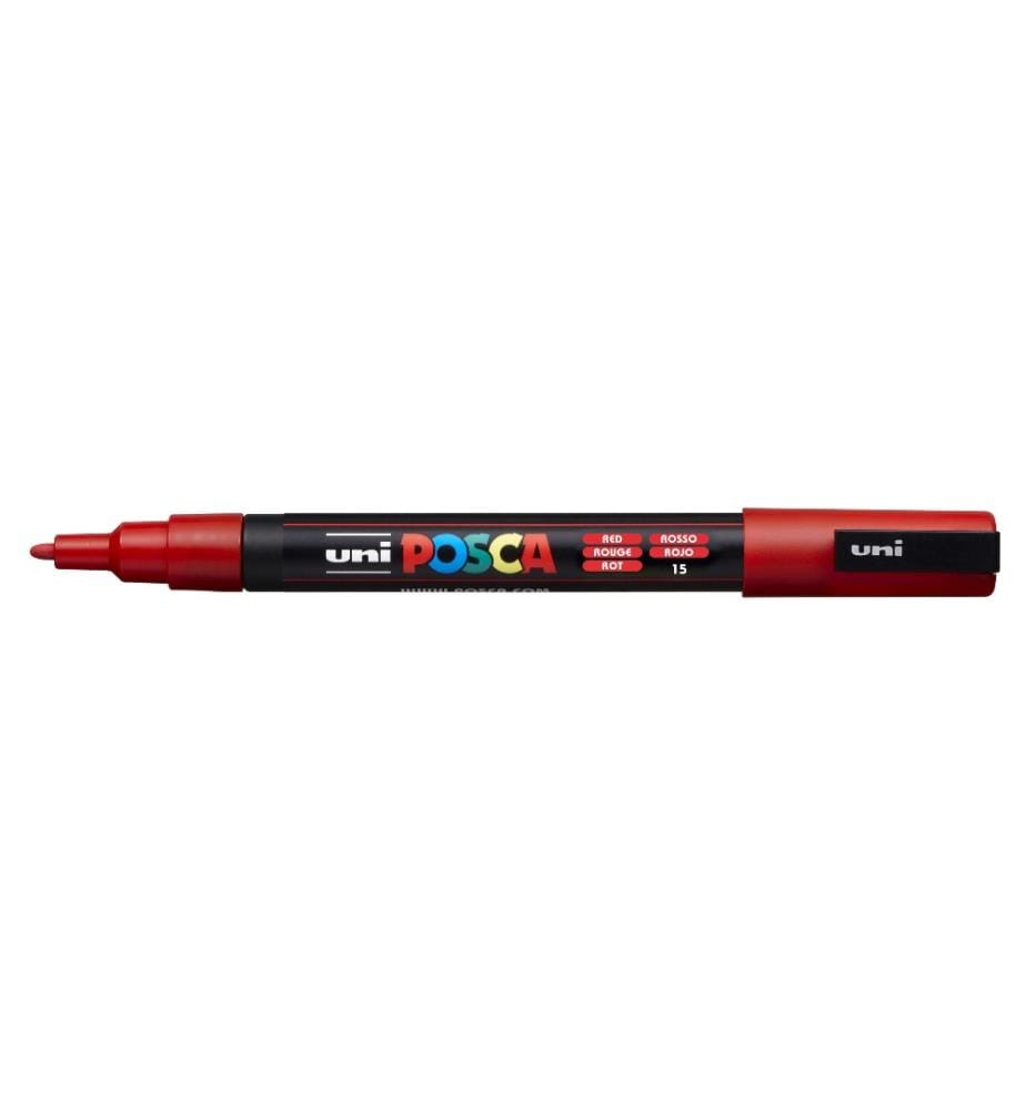UNI - Permanent-Marker POSCA 0.9-1.3 mm Rot