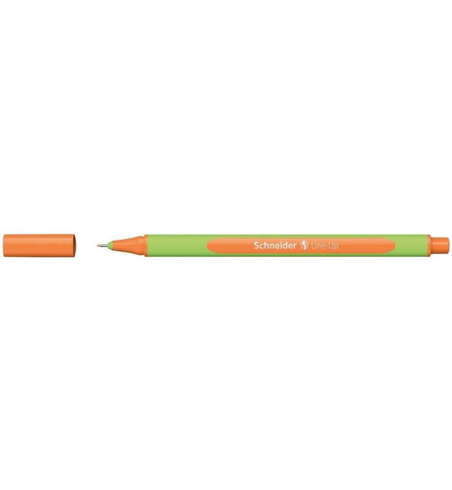SCHNEIDER - Fineliner Line-Up 0.4 mm, Orange, 10 pièces