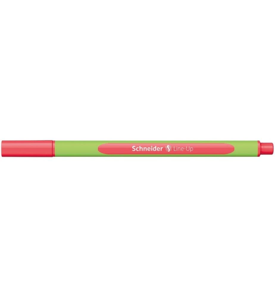 SCHNEIDER - Fineliner Line-Up 0.4 mm, Rouge fluo, 10 pièces