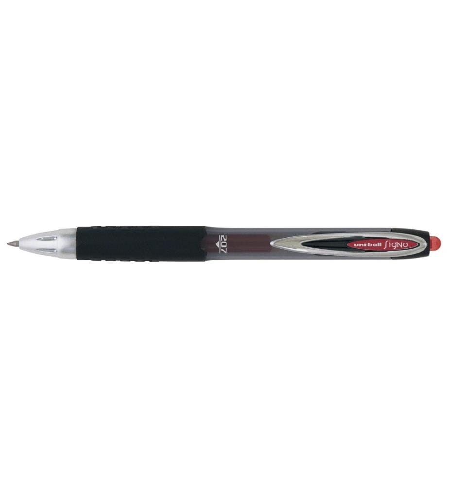 UNI - Stylo à encre gel Signo 0.7 mm, Rouge