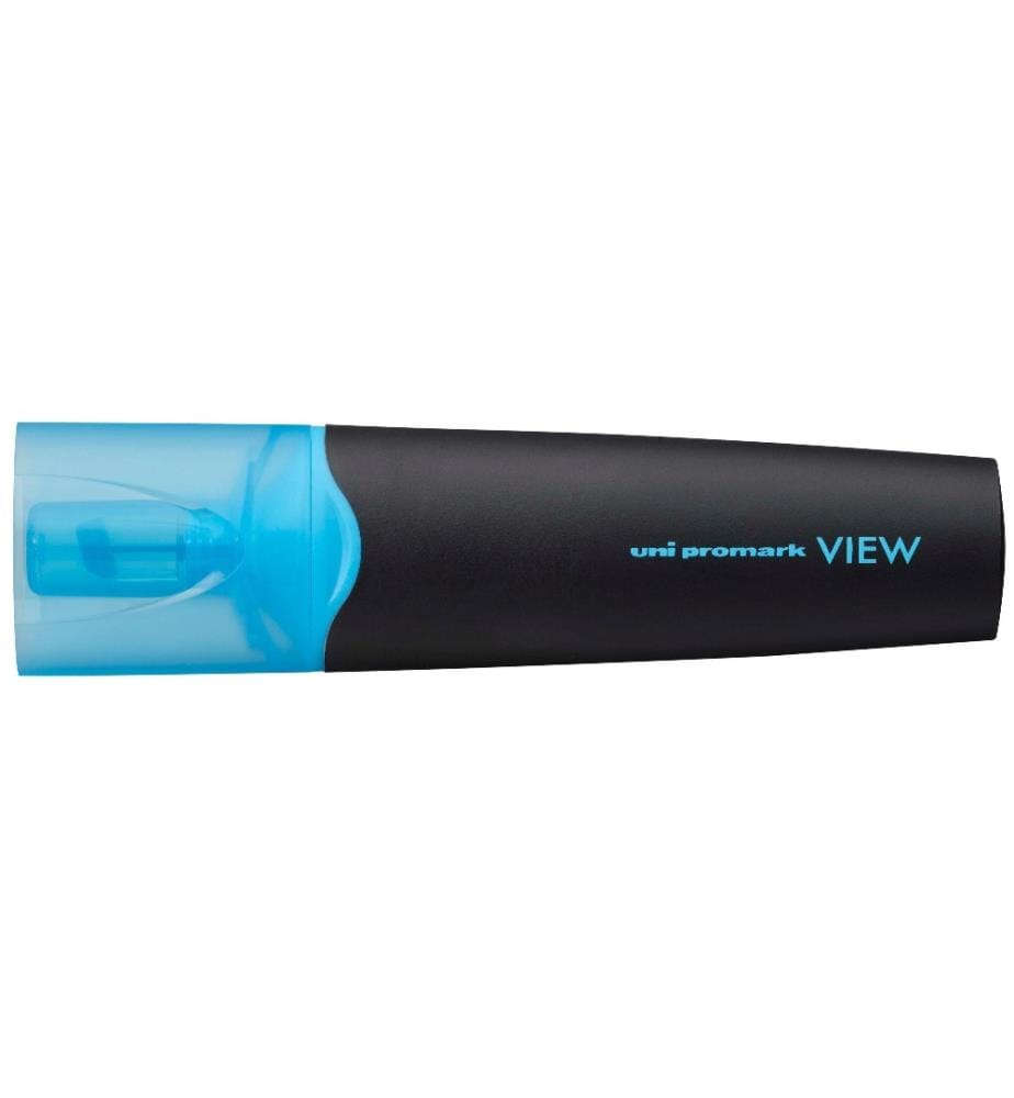 UNI - Surligneur UNI - Promark View Bleu