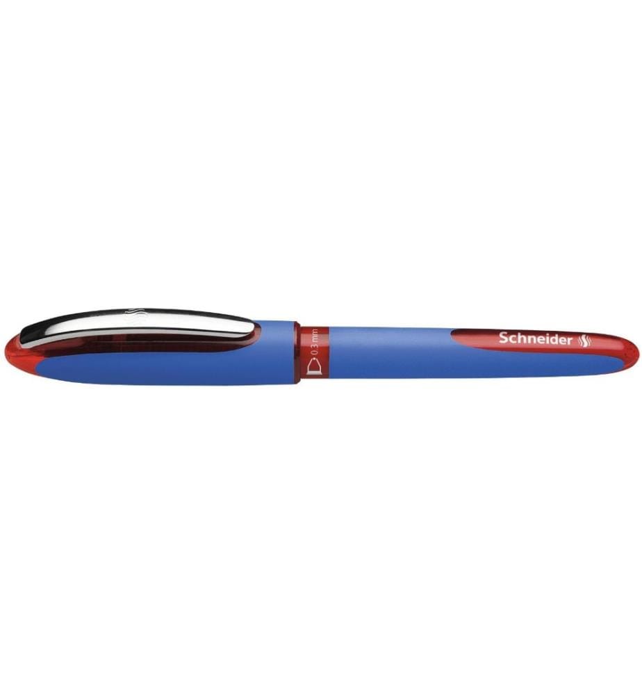 SCHNEIDER - Roller encre One Hybrid N 0.3 mm, Rouge, 1 pièces