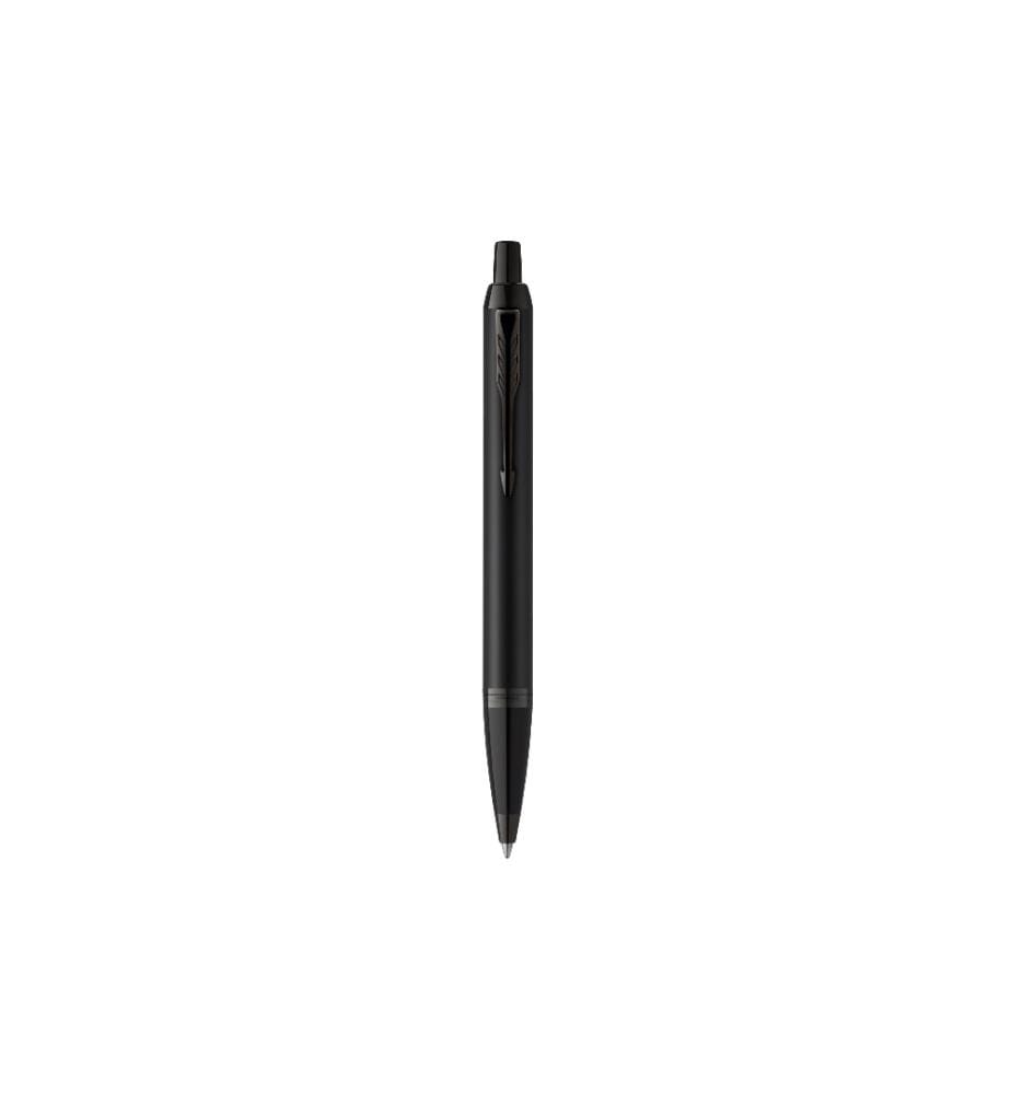 PARKER - Stylo bille IM Achromatic, M, noir mat
