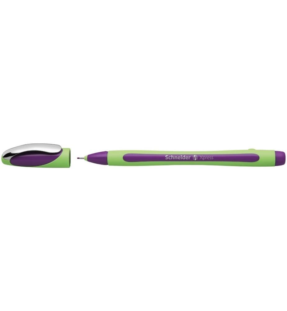 SCHNEIDER - Fineliner Xpress 0.8 mm, Violet, 1 pièce