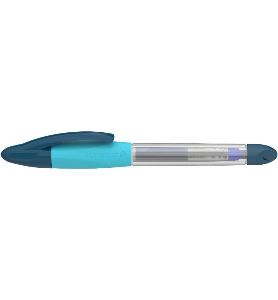SCHNEIDER - Roller encre Balle de base 0.5 mm, Bleu/Turquoise