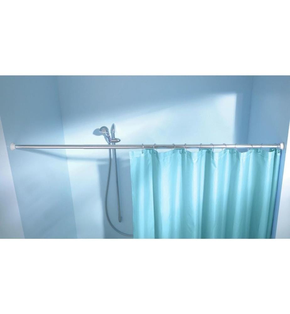 KLEINE WOLKE - Tringle pour rideau de douche 125 - 220 cm