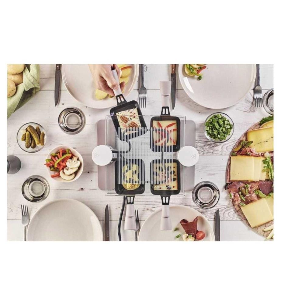 TTM - Grill à raclette Lagrange Transparence 4 Personen