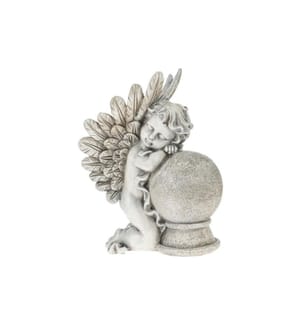OPIFLOR - Décoration de la tombe Angel Sleep Polyrésine, 33 cm