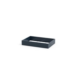 HERSTERA - Bac à fleurs Metal Planter Edge 25, 150x100x25 cm, anthracite