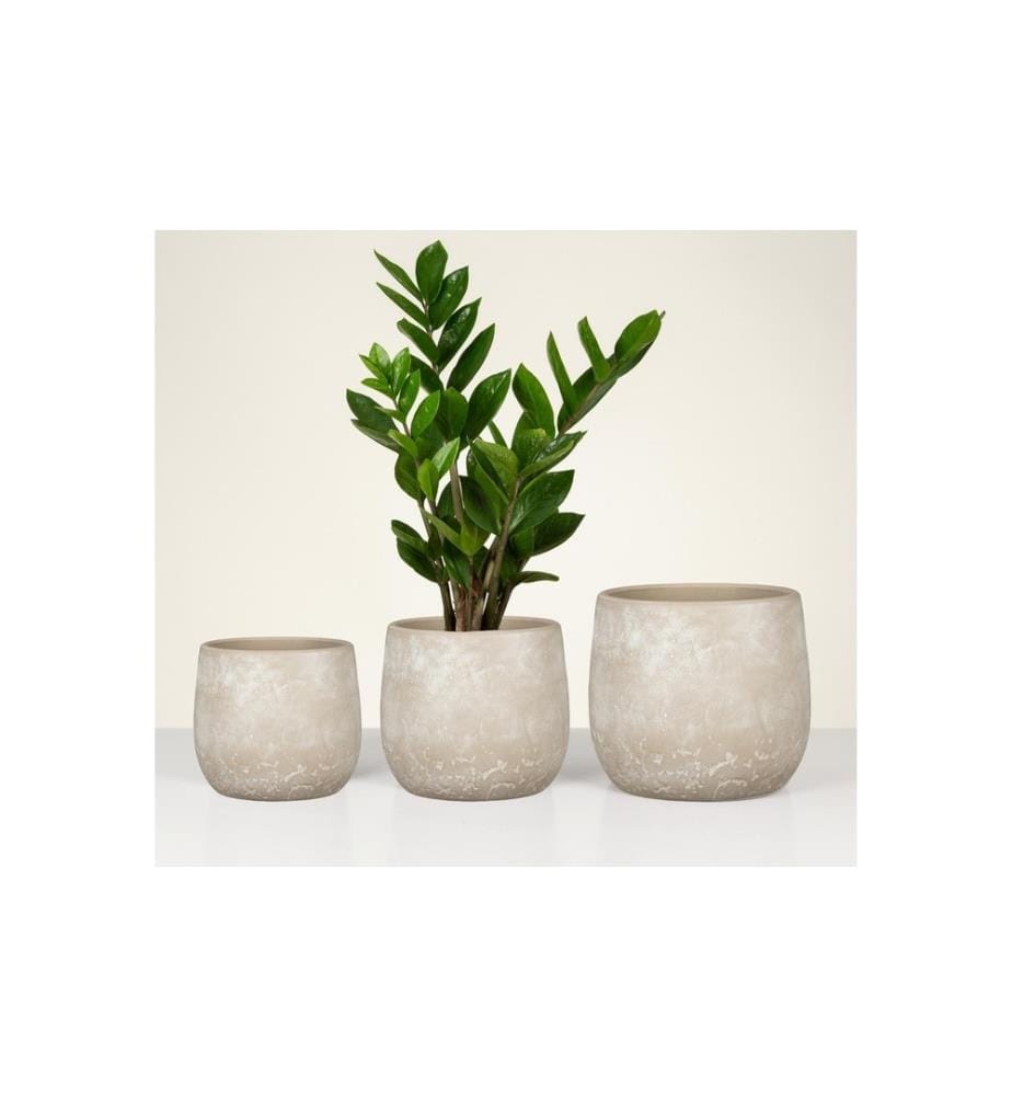 SCHEURICH - Blumentopf Dune 6.1 l, Crème
