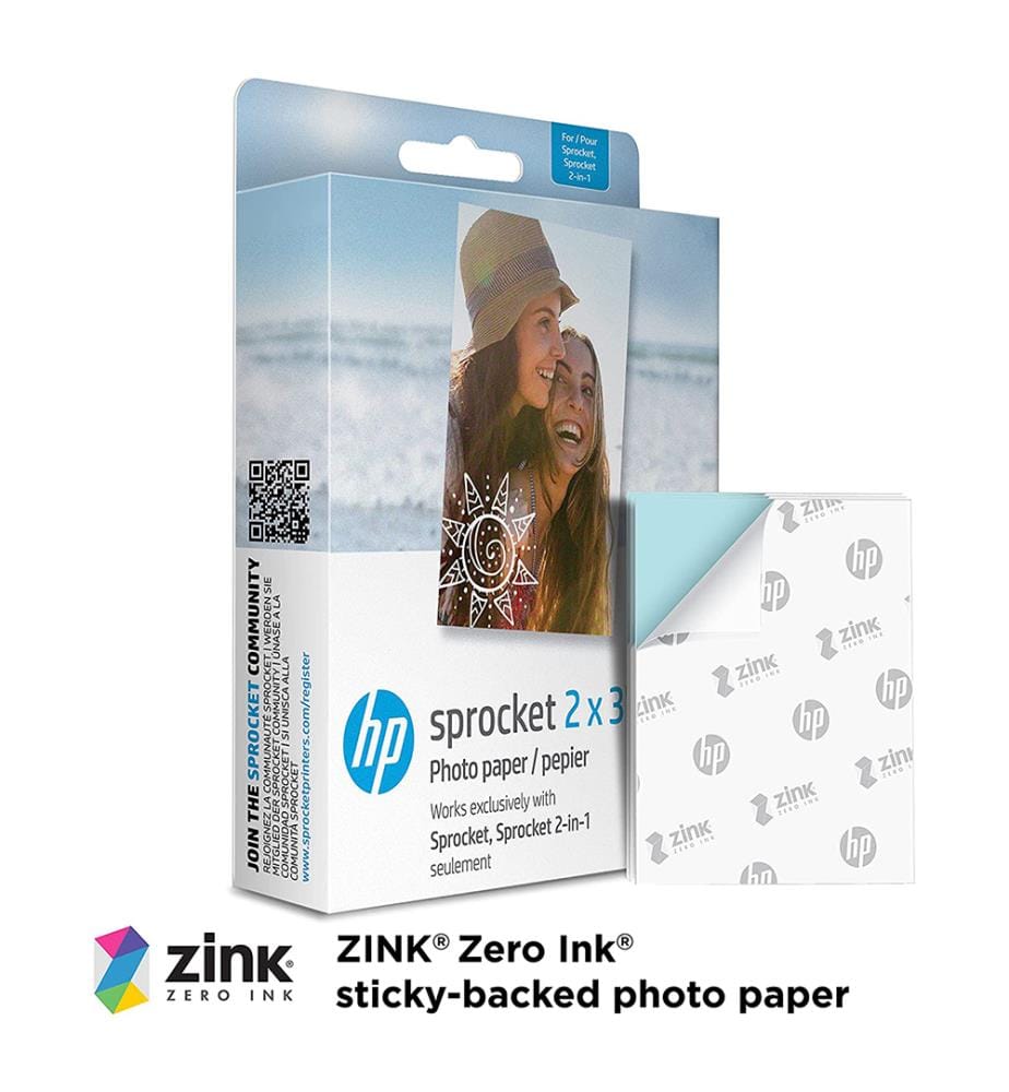 Sprocket 2x3" Papier Photo (100 Pcs) HP DeinDeal