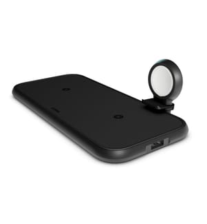 ZENS - Chargeur sans fil 4-in-1 Qi/USB-A/Apple Watch