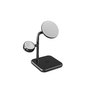 ZENS - Chargeur sans fil 4in1 Magsafe Noir