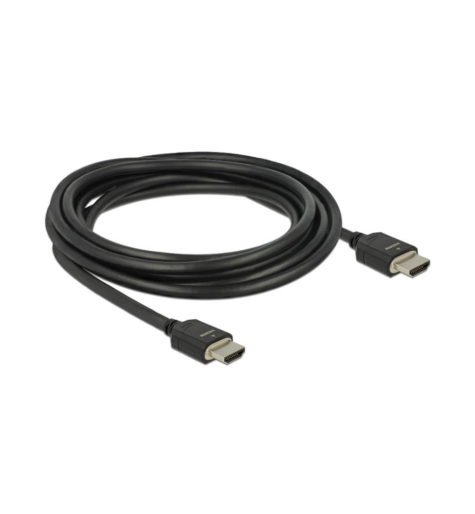 DELOCK - Kabel 8K 60Hz HDMI - HDMI, 3 m, Schwarz