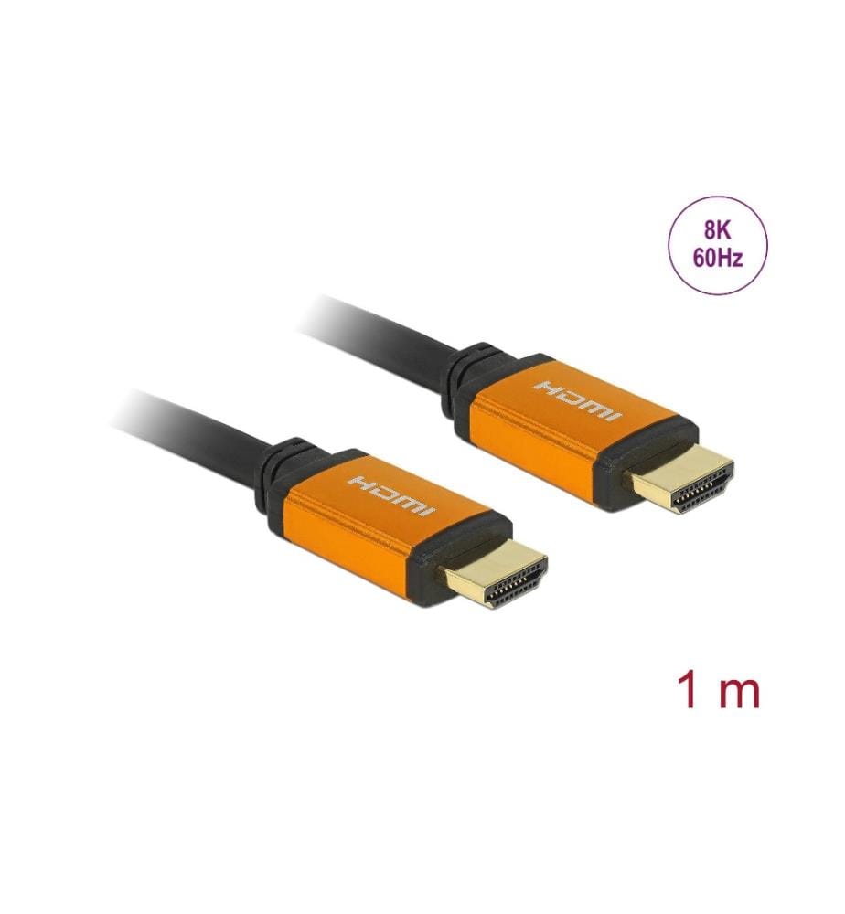 DELOCK - Kabel 8K 60Hz HDMI - HDMI, 1 m