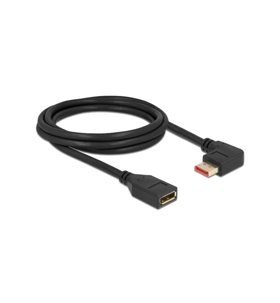 DELOCK - Verlängerungskabel Links gewinkelt DisplayPort, 2 m