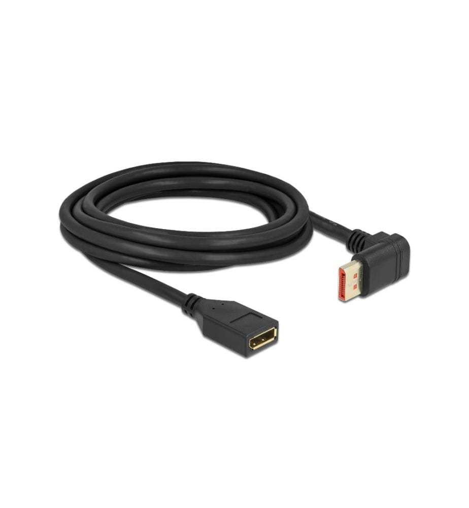 DELOCK - Verlängerungskabel Oben gewinkelt DisplayPort, 3 m