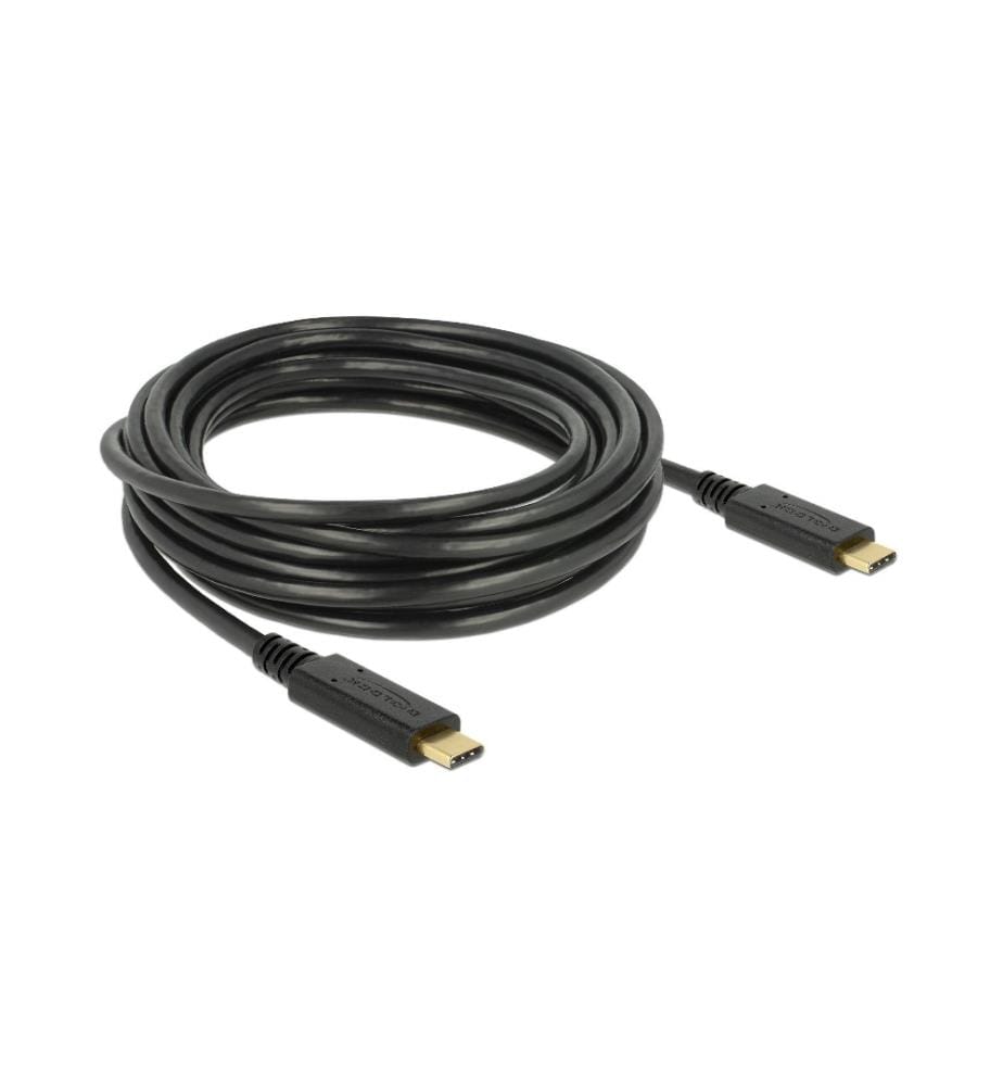 DELOCK - USB 2.0-Kabel bis 5A Strom USB C - USB C 4 m