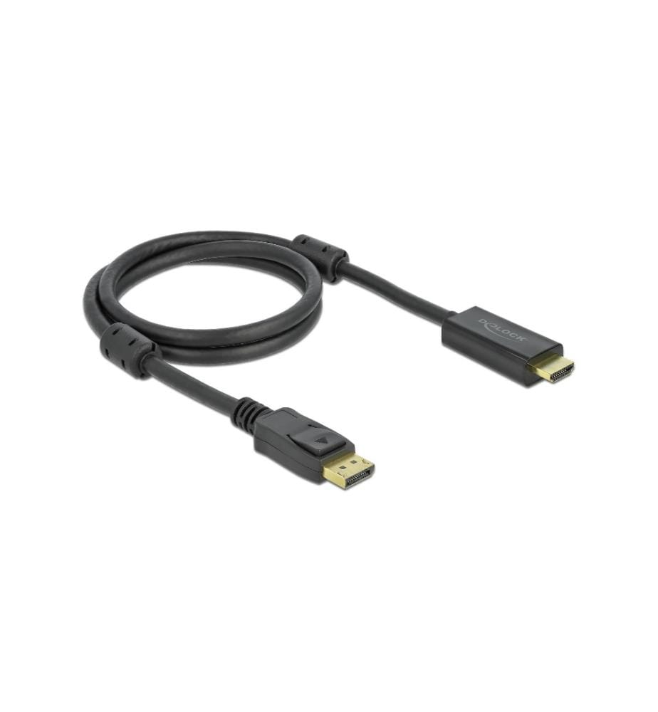 DELOCK - Kabel aktiv DisplayPort - HDMI, 1 m