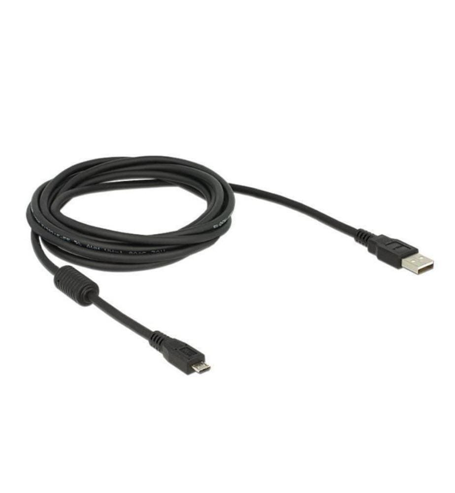 DELOCK - USB 2.0-Kabel  USB A - Micro-USB B 3 m