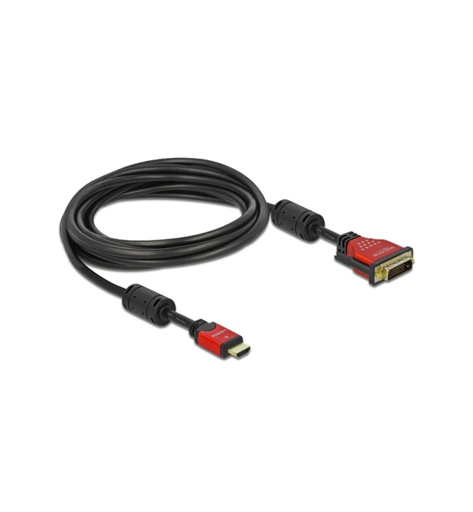 DELOCK - Kabel HDMI - DVI-D 24+1, 5 m