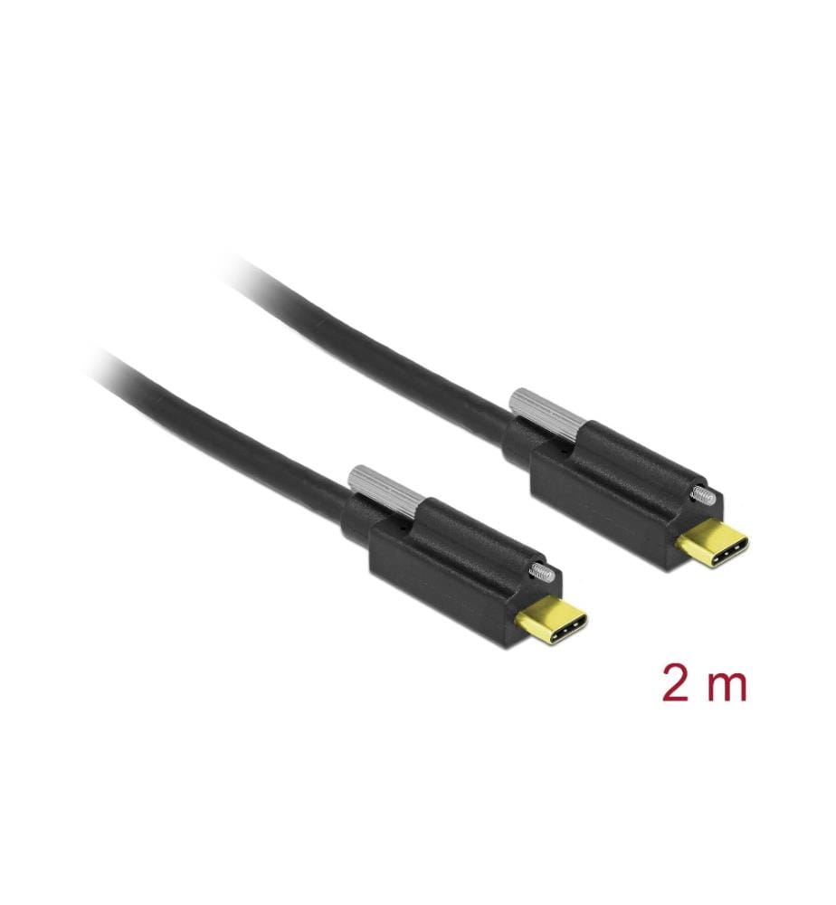 DELOCK - USB 3.1-Kabel SuperSpeed USB C - USB C 2 m