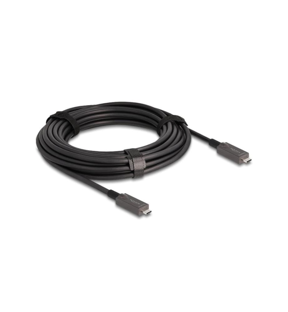 DELOCK - Optisches Kabel 4K 10Gbps USB Type-C - USB Type-C, 10 m