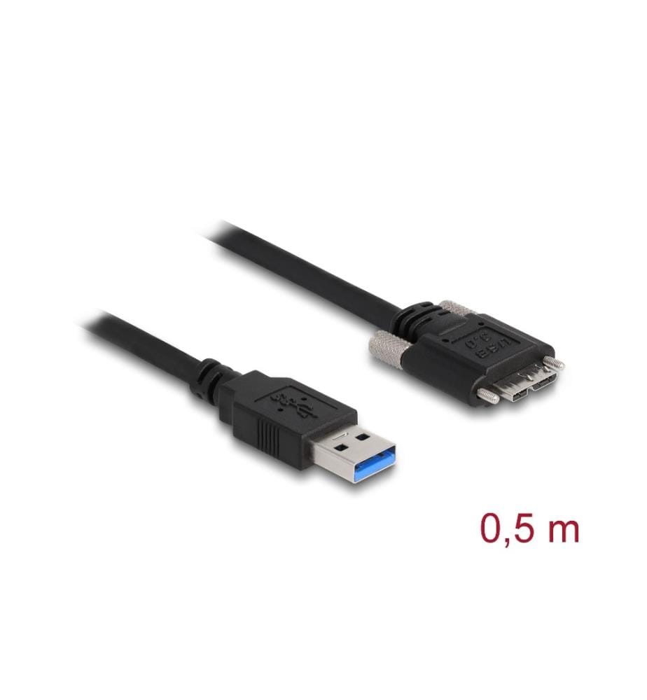 DELOCK - USB 3.0-Kabel USB A - Micro-USB B 0.5 m
