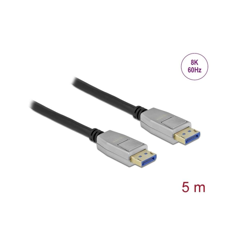DELOCK - Kabel 8K 60Hz, 54Gbps DisplayPort - DisplayPort, 5 m