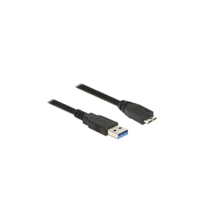 DELOCK - USB 3.0-Kabel  USB A - Micro-USB B 5 m