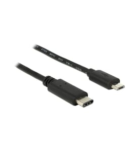 DELOCK - USB 2.0-Kabel  USB C - Micro-USB B 0.5 m