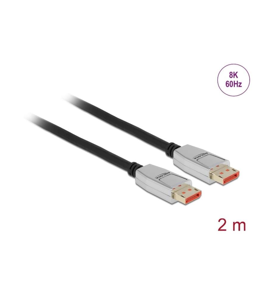 DELOCK - Kabel DisplayPort - DisplayPort, 2 m
