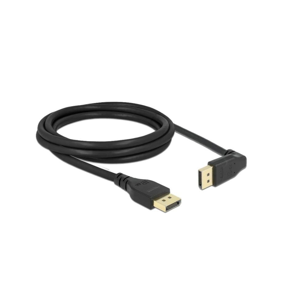 DELOCK - Kabel Oben gewinkelt DisplayPort - DisplayPort, 2 m, 8K 60Hz