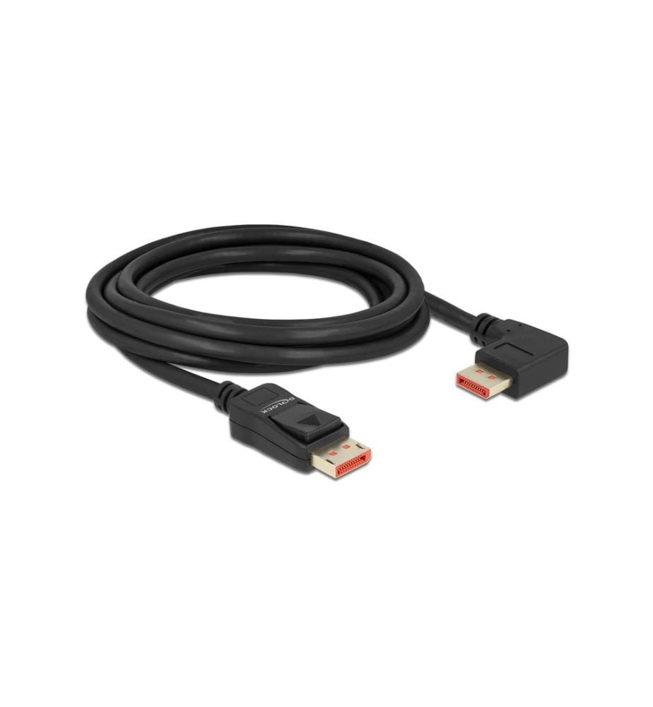 DELOCK - Kabel Rechts gewinkelt DisplayPort - DisplayPort, 3 m
