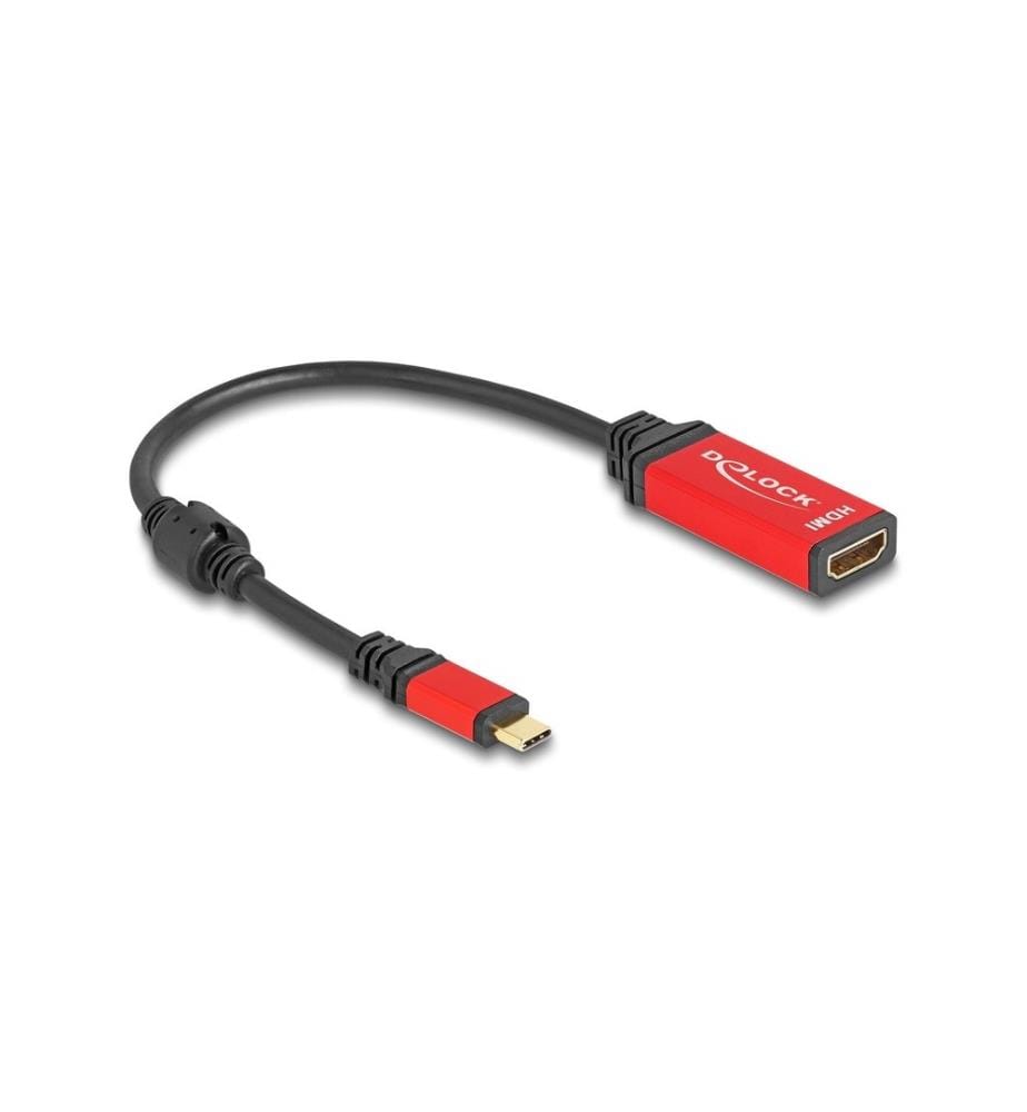DELOCK - Verlängerungskabel 8K 60Hz USB Type-C - HDMI, 0.2 m