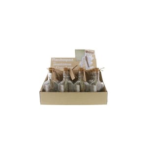 TREND IMPORT - Tirelire Message dans une bouteille 7.4 x 16.6 x 3.2 cm