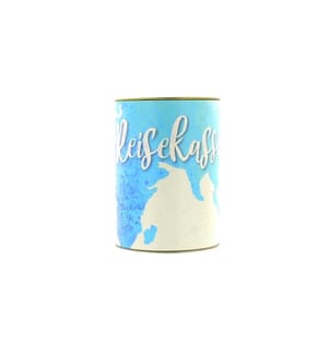 TREND IMPORT - Tirelire Caisse de voyage 8.4 x 8.4 x 12 cm
