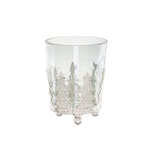 HILL INTERIORS - Weihnachtsbaum 8 cm, Silber