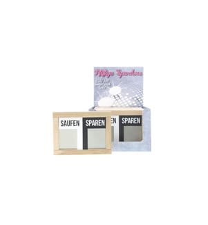 TREND IMPORT - Tirelire Boire et économiser 16 x 3 x 12 cm