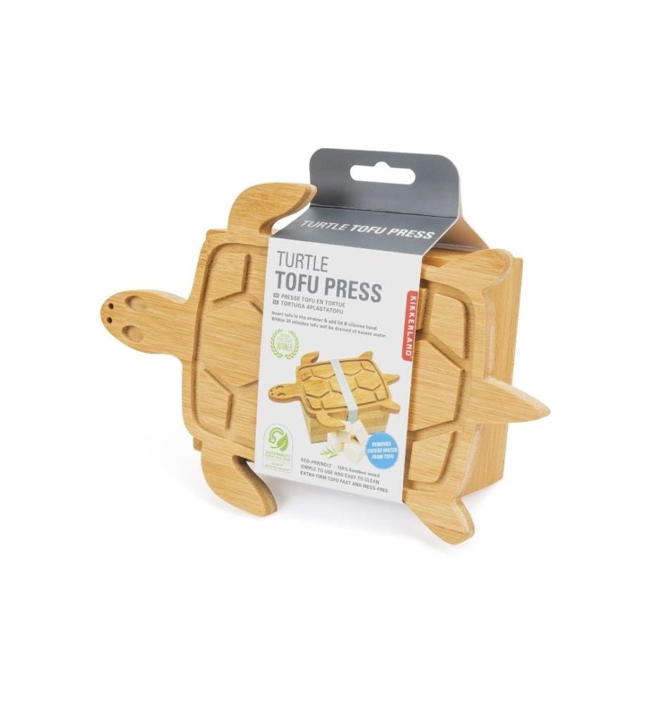 KIKKERLAND - Vorratsbehälter Tofu Presse Schildkröte, 2.19 l