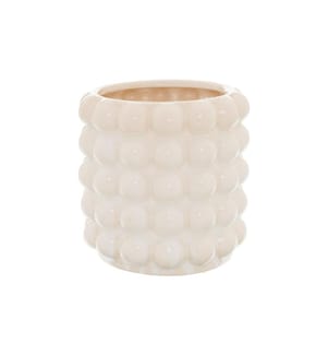 HILL INTERIORS - Vase Bubble 20 cm, Crème