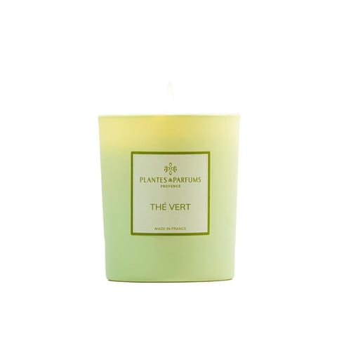 PLANTES PARFUMS Bougie parfumée Thé vert 180… DeinDeal
